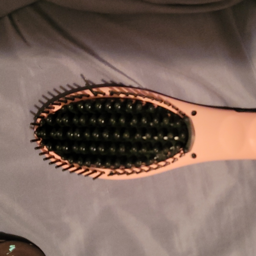 Profashion Hairbrush Straightener
